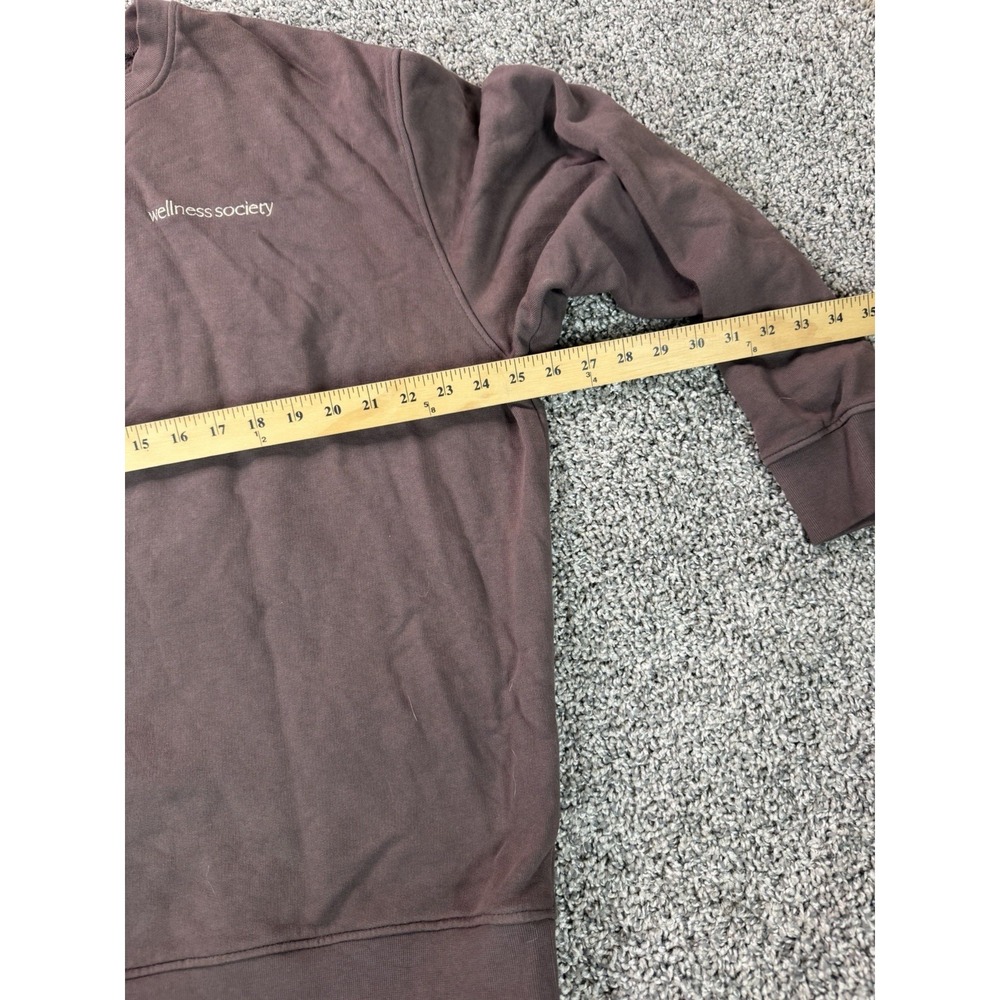 Mate The Label Pullover Sweatshirt Women's Size M/L Brown - Picture 8 of 10